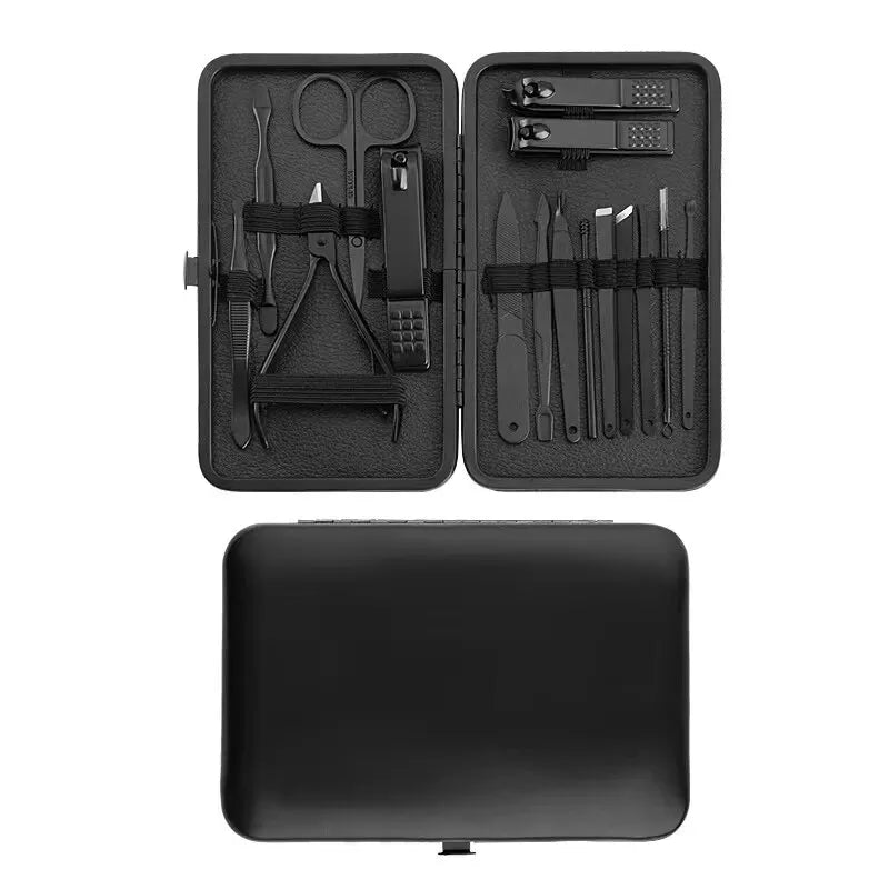 Grümwise Black Nail Clipper Set