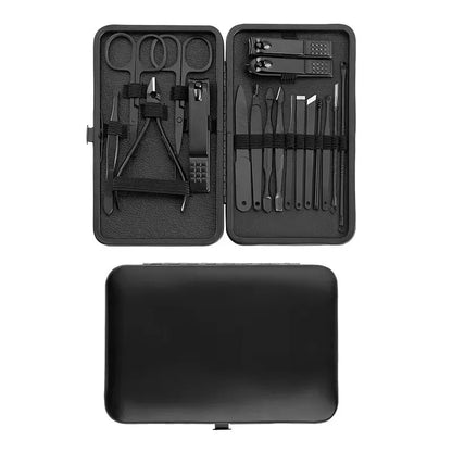 Grümwise Black Nail Clipper Set