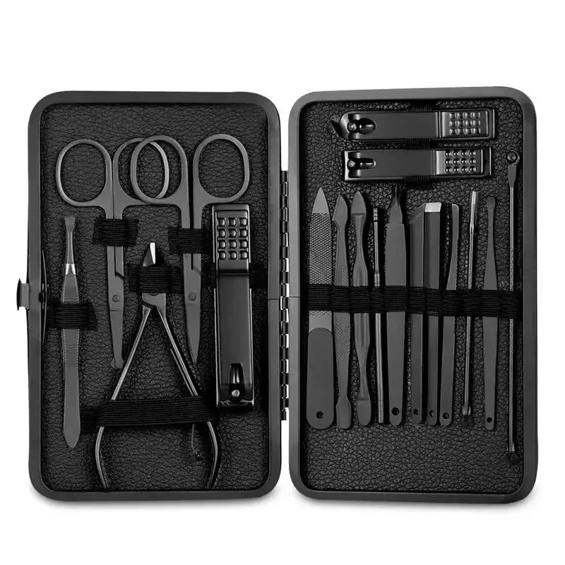 Grümwise Black Nail Clipper Set